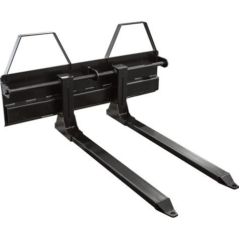 fork lift skid steer|fork attachments for skid steer.